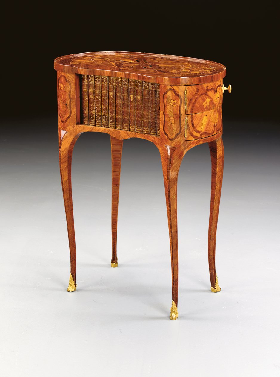 लुई XV लेखन तालिका, c.1750 द्वारा पियरे रूसेल