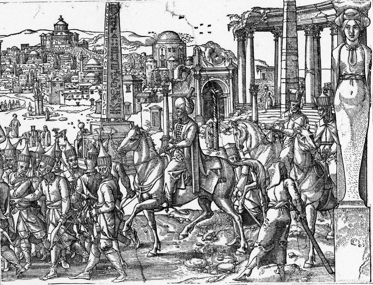 सीमा शुल्क और मैनर्स ऑफ तुर्क, 1553 (476247 भी देखें) द्वारा पीटर कोएके वैन एलेस्ट