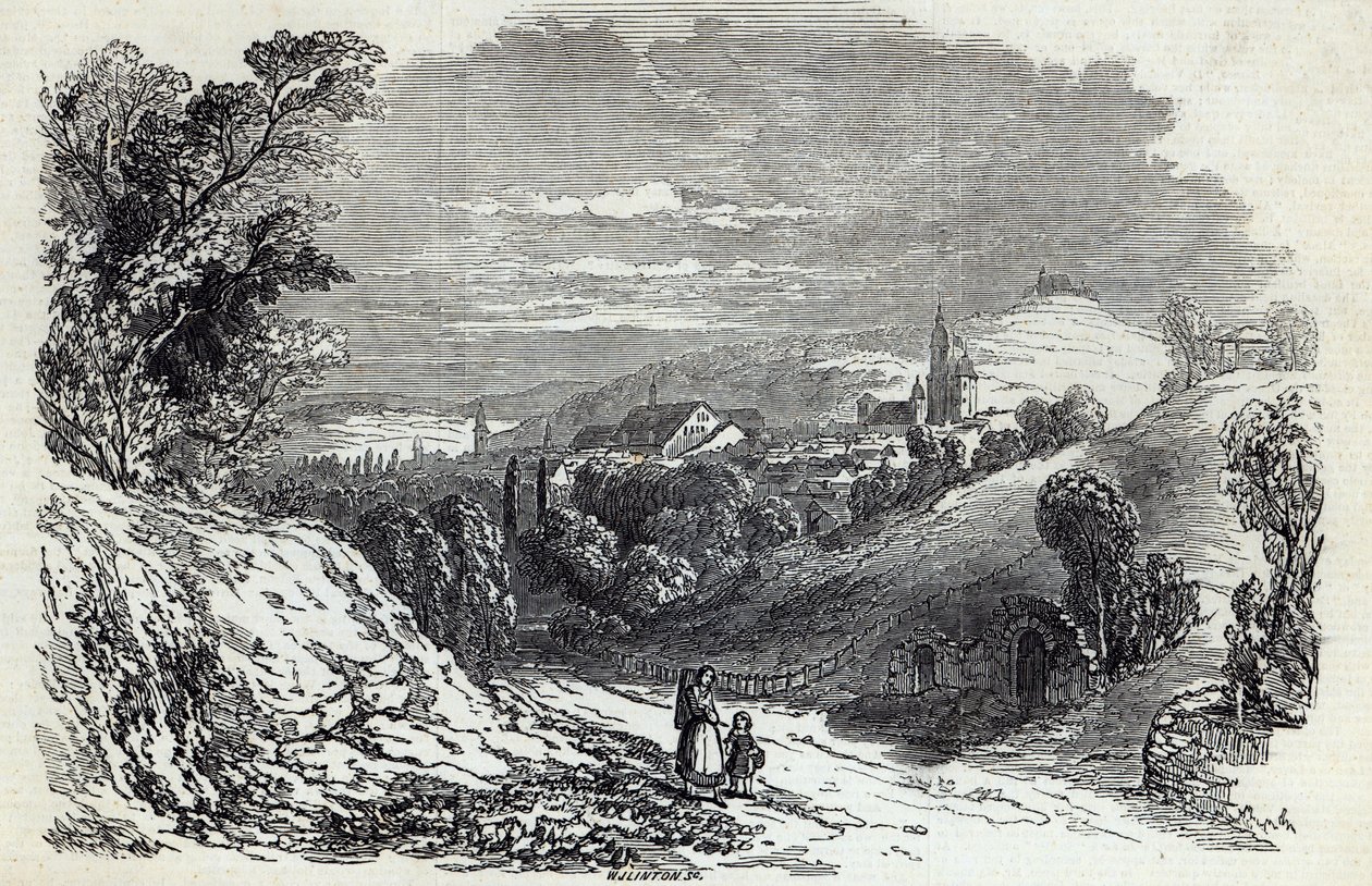 16 अगस्त, 1845 को &39;द इलस्ट्रेटेड लंदन न्यूज़&39; से कोबर्ग द्वारा सक्से कोबर्ग और गोथा के राजकुमार अल्बर्ट