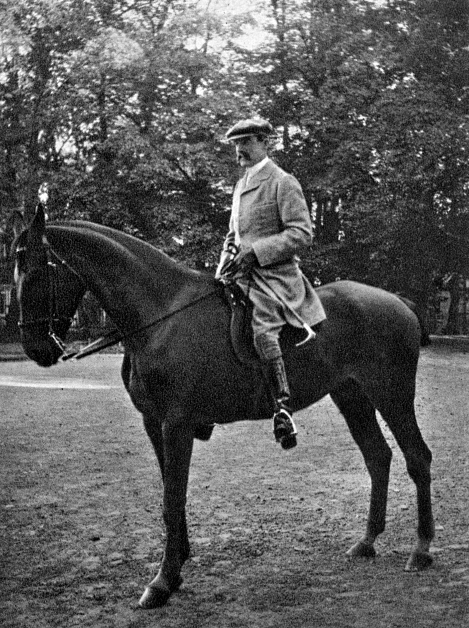 बर्नसडॉर्फ, 1908 में कर्नल ब्रॉकलेहर्स्ट। द्वारा रानी एलेक्जेंड्रा