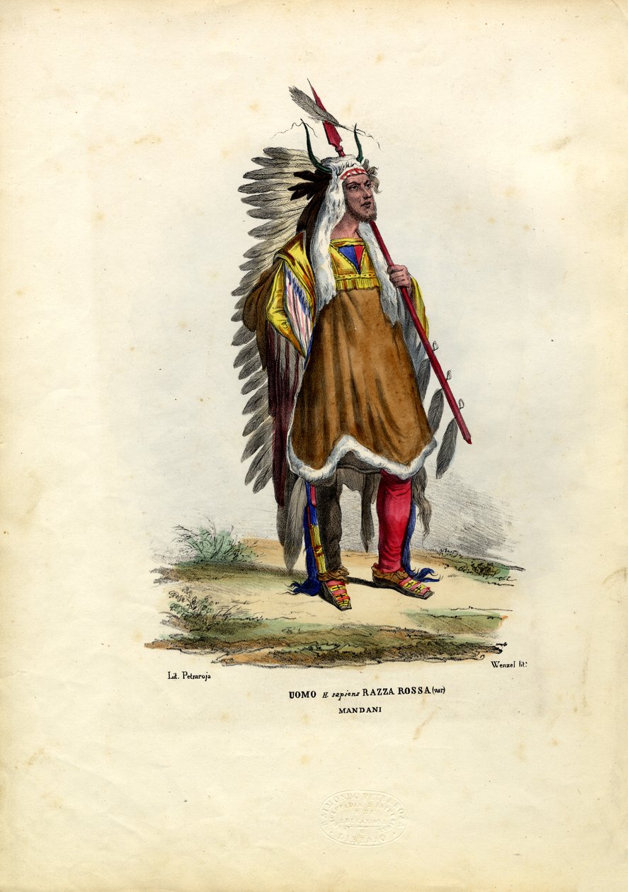 मंदानी इंडियन, 1863-79 द्वारा रायमुंडो पेट्रारोइया