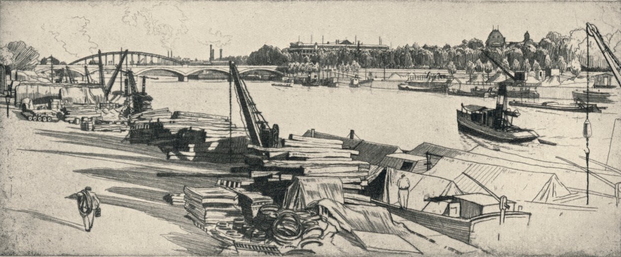 पोर्ट हेनरी IV, 1915 द्वारा रेमंड रे जोन्स