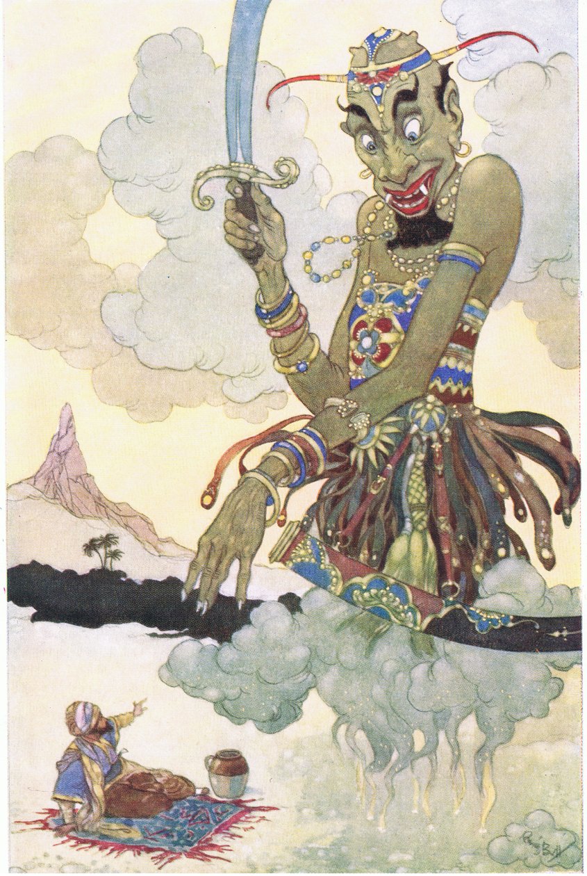 एक गुस्सा जिन्न, 1930 का दशक द्वारा रेने बुल