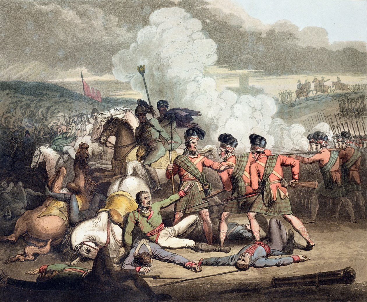 विमीरा, 1 अगस्त 1808, &39;द विक्ट्रीज ऑफ़ द ड्यूक ऑफ़ वेलिंगटन&39; से, टी। फील्डिंग, पब द्वारा उत्कीर्ण। 1819 द्वारा रिचर्ड वेस्टल