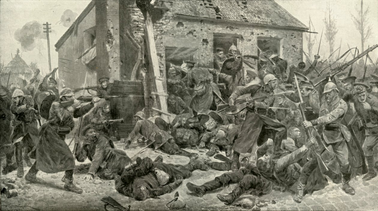 द टेकिंग ऑफ लैंडरेसीज, 1919। द्वारा रिचर्ड कैटन II वुडविले