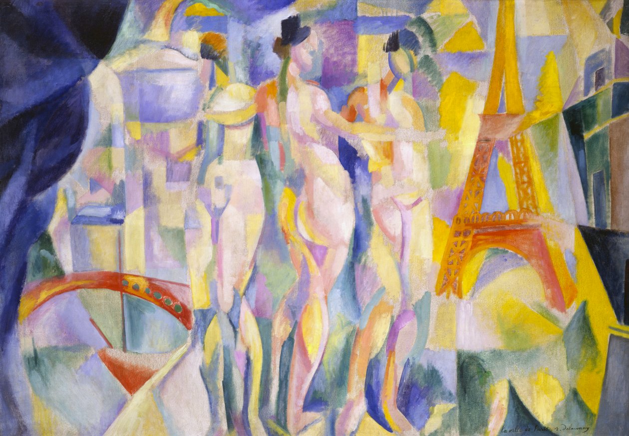 पेरिस शहर द्वारा रॉबर्ट Delaunay