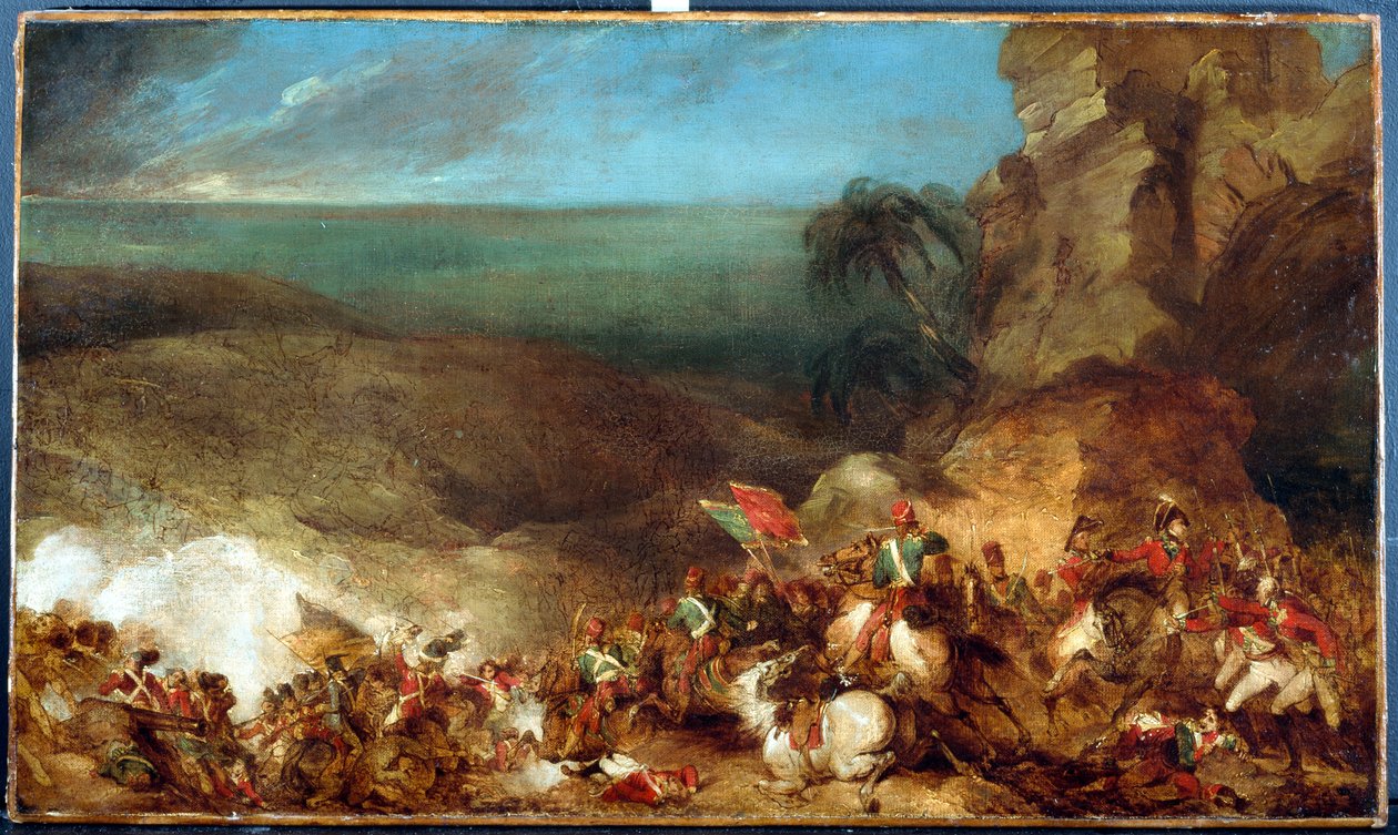 21 मार्च 1801 को अलेक्जेंड्रिया की लड़ाई, c.1801 द्वारा रॉबर्ट केर पोर्टर