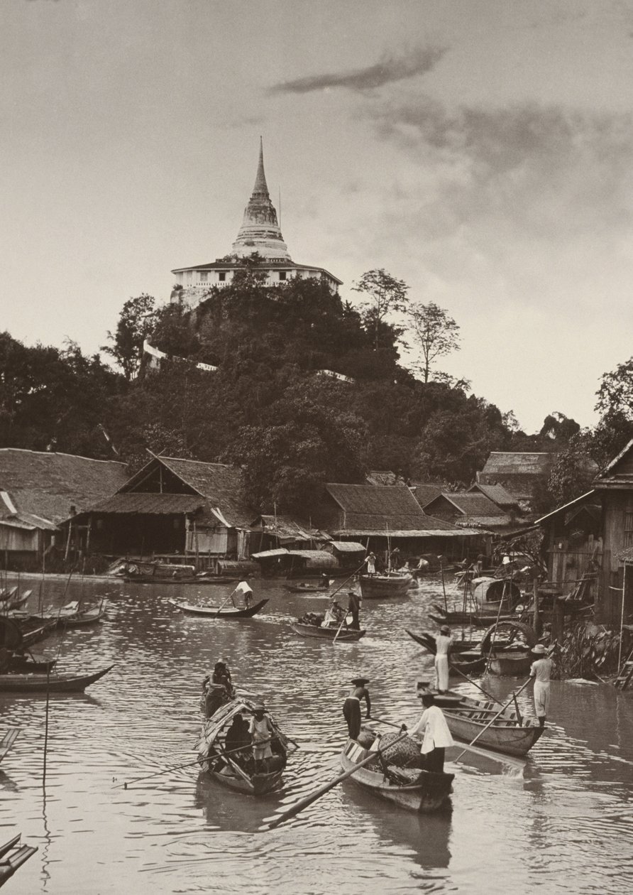 गोल्डन माउंट व्यस्त नहर, 1890 की अनदेखी द्वारा रॉबर्ट लेनज़