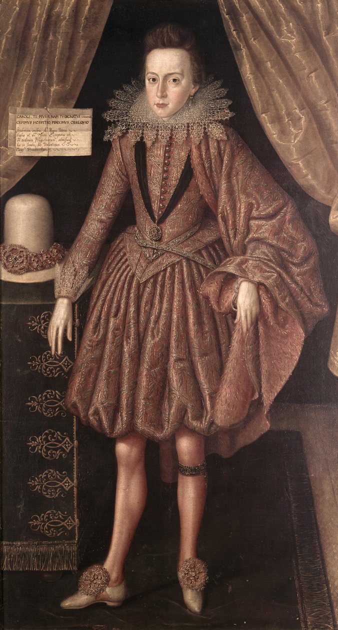 चार्ल्स I प्रिंस ऑफ वेल्स के रूप में, c.1612-13 द्वारा रॉबर्ट पीक