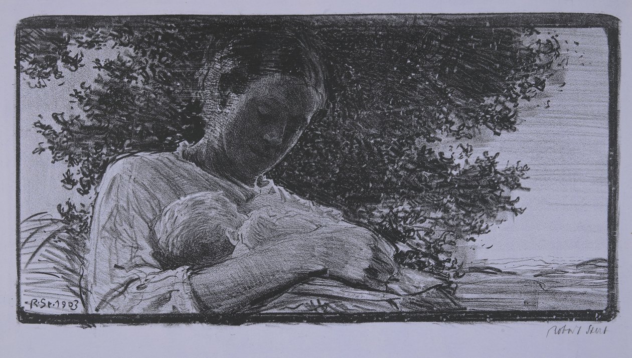 मातृत्व, 1903 द्वारा रॉबर्ट स्टर्ल