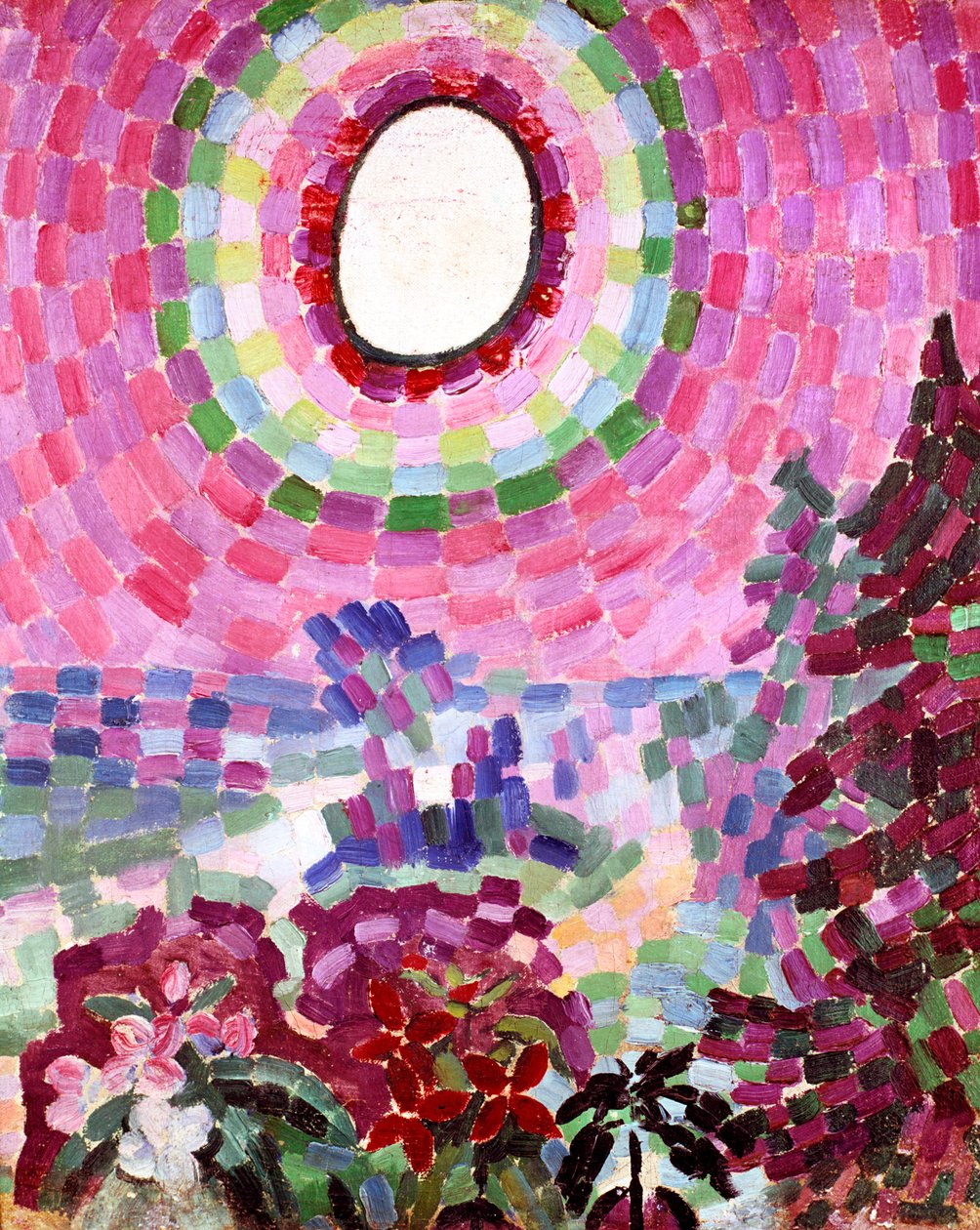 डिस्क के साथ मार्ग, 1906 द्वारा रॉबर्ट Delaunay