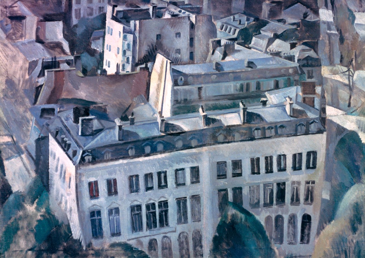 `द सिटी, 1909-1910 के लिए अध्ययन द्वारा रॉबर्ट Delaunay