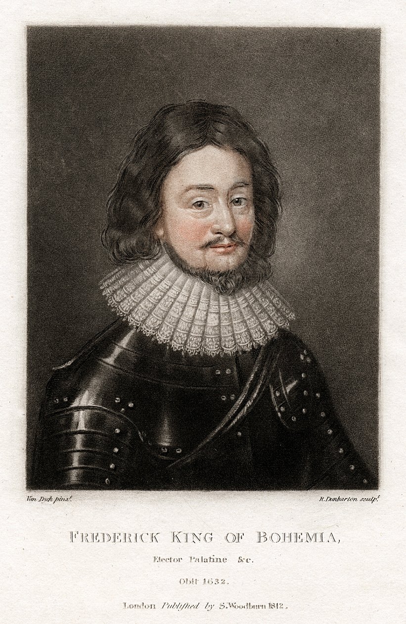 फ्रेडरिक वी 1596-1632 द विंटर किंग, 1812 द्वारा रॉबर्ट डनकार्टन