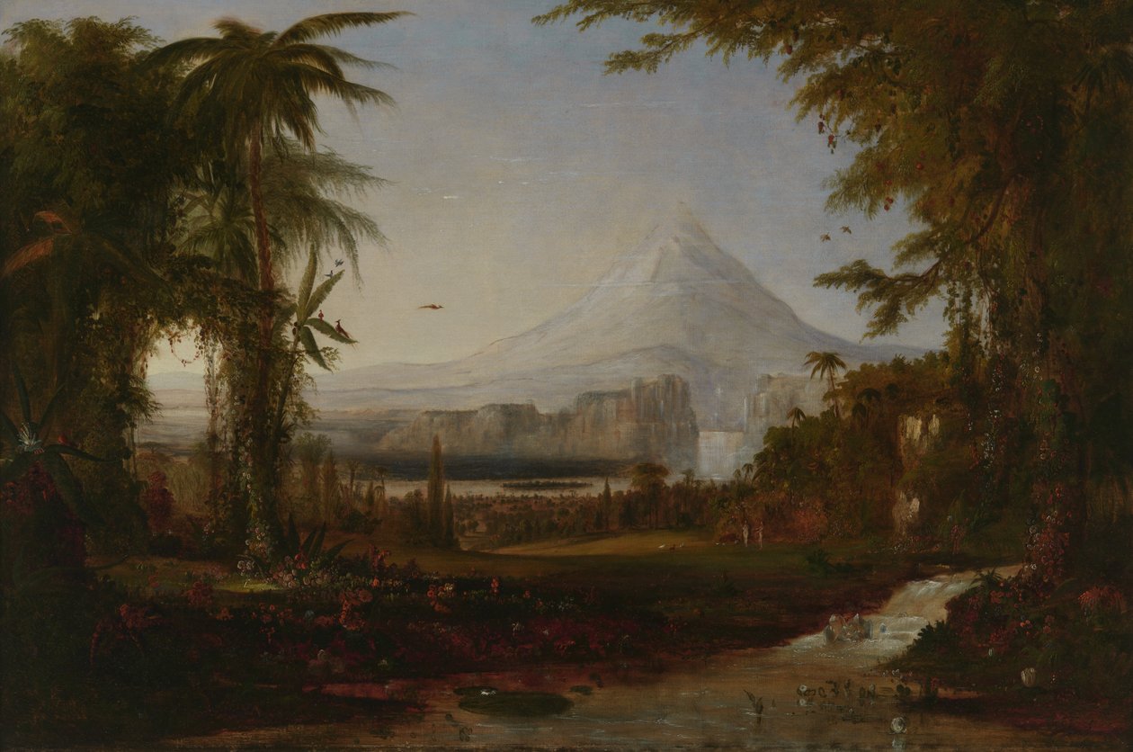 ईडन गार्डन, 1852। द्वारा रॉबर्ट सेल्डन डंकनसन