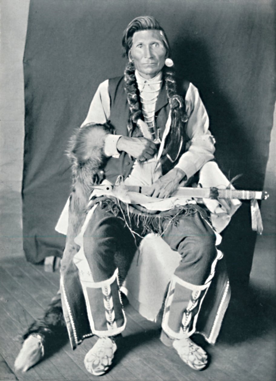 ए सहाप्टिन इंडियन, 1912 द्वारा रॉबर्ट विल्सन शुफ़ल्ड