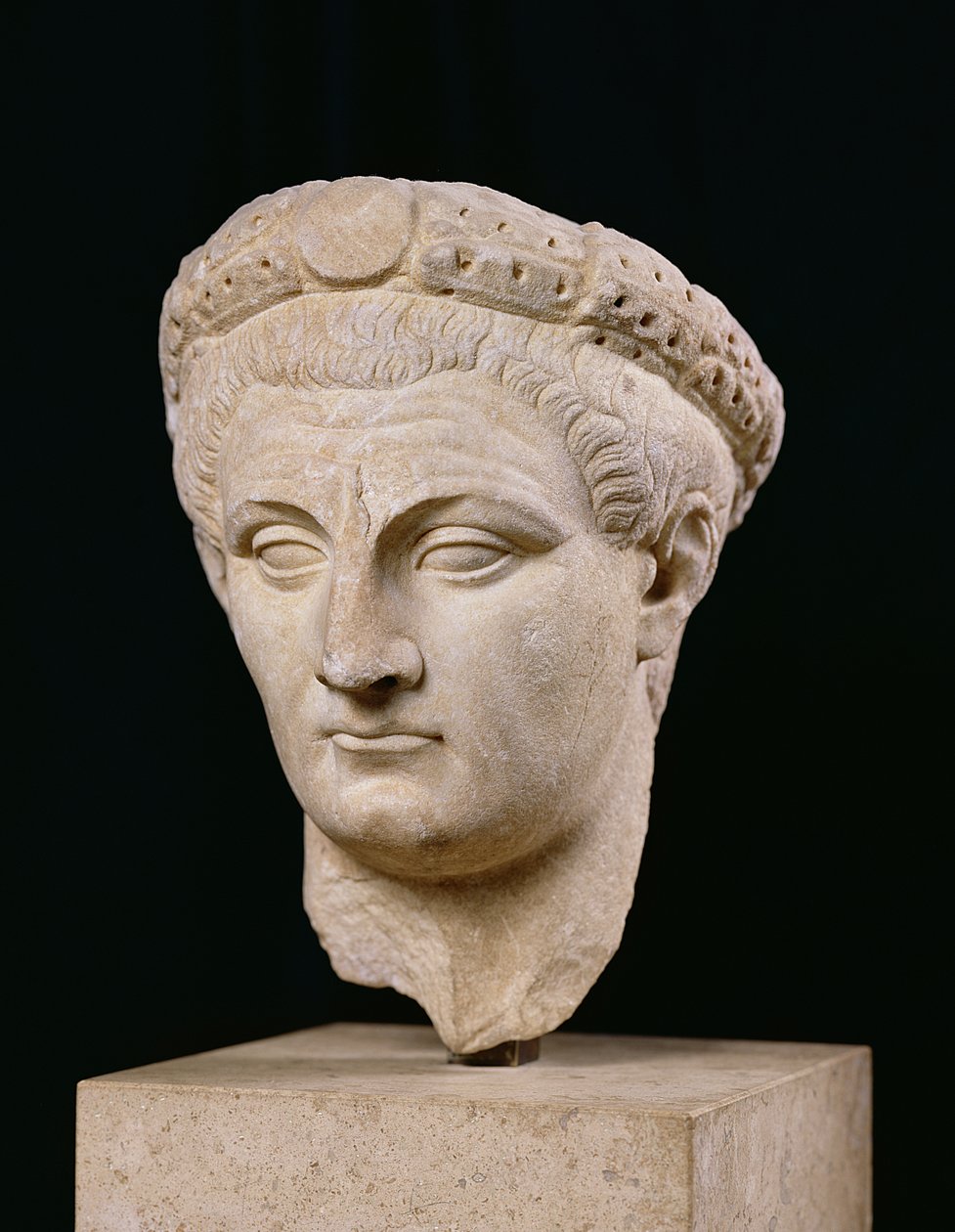 Thasos (संगमरमर) से सम्राट क्लॉडियस (10 BC-54 AD) का वक्ष द्वारा उपन्यास