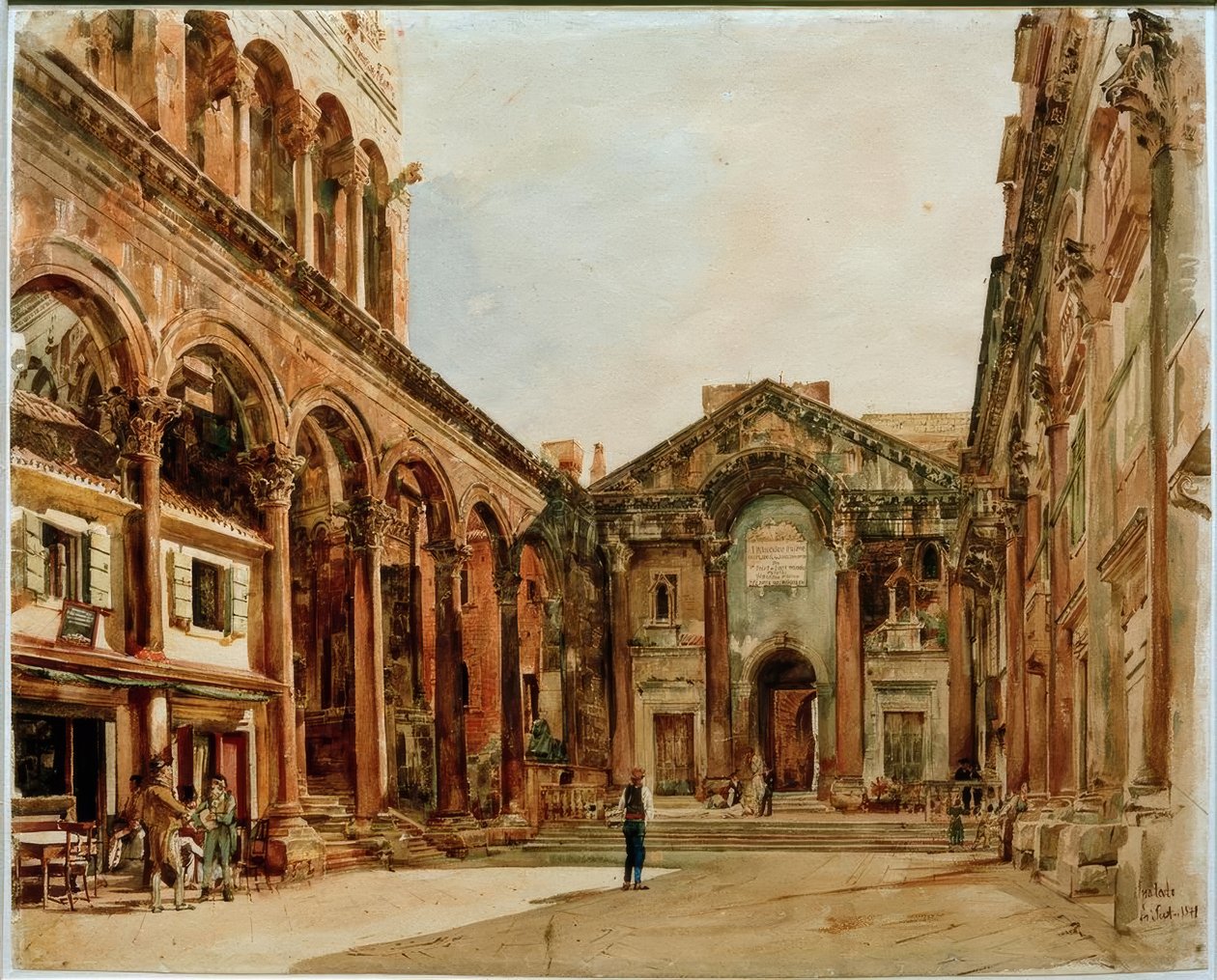 Diokletianpalast द्वारा ऑल्ट के रूडोल्फ