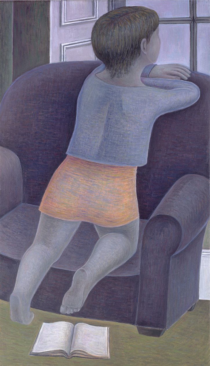 गर्ल ऑन चेयर, 2002 द्वारा रूथ एडिनॉल