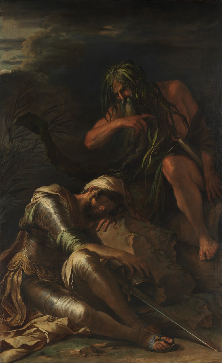 द एनीस का सपना, 1660-65। द्वारा निस्तारण रोजा