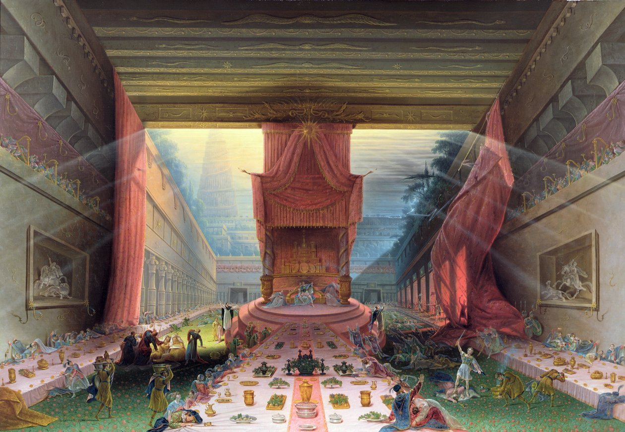 Belshazzars पर्व द्वारा सैमुअल कॉलमैन