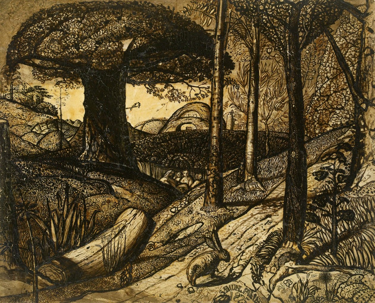 अर्ली मॉर्निंग, 1825 द्वारा सैमुअल पामर