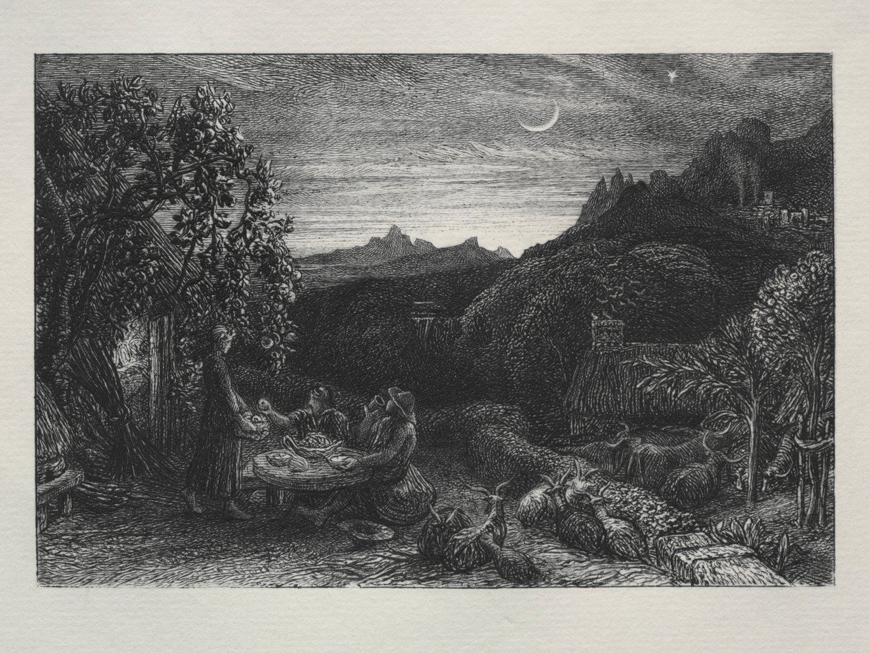 होमवर्ड स्टार, 1883। द्वारा सैमुअल पामर