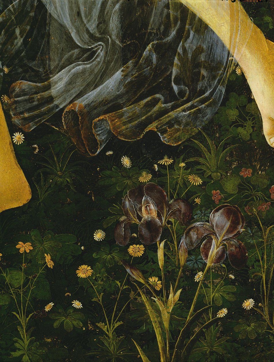 558 के पैनल विस्तार पर Primavera, फूल का विस्तार, c.1478, पैनल विस्तार द्वारा सैंड्रो बॉटलिकली