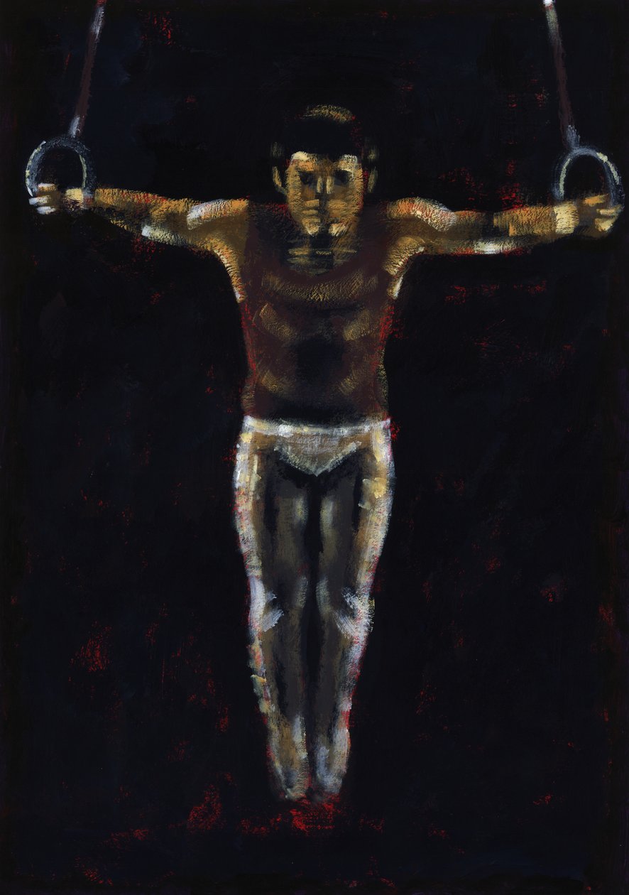 द रिंग्स, 2009 (एक्रिलिक) द्वारा सारा हेवर्ड