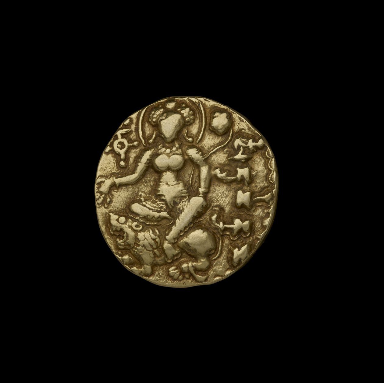 गुप्त सिक्का, ई. 375-415 (स्वर्ण) द्वारा स्कूल इंडियन