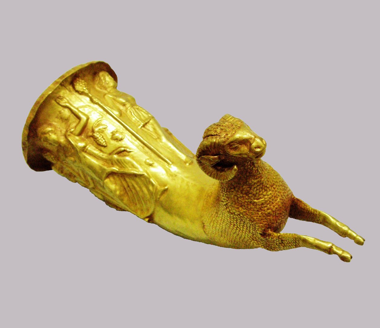 Rhyton Drinking Horn, 5 वीं-चौथी शताब्दी ई.पू. द्वारा स्काइथियन