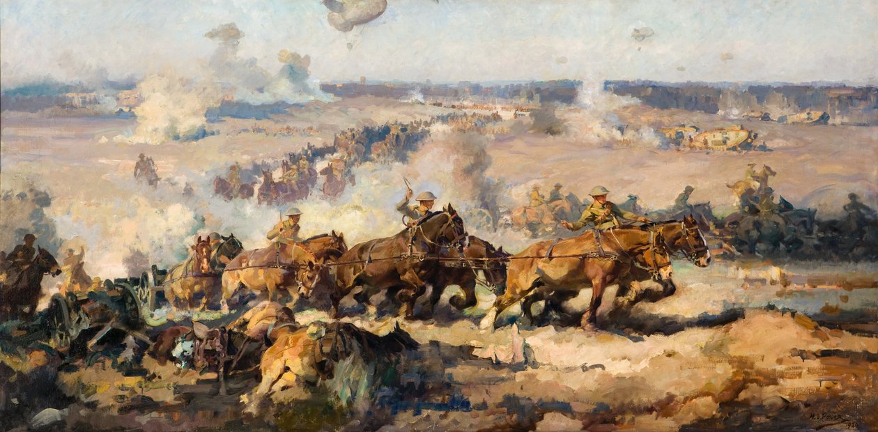 8 अगस्त, 1918 को विलर्स-ब्रेटनक्स से पहले की लड़ाई द्वारा सेप्टिमस शक्ति