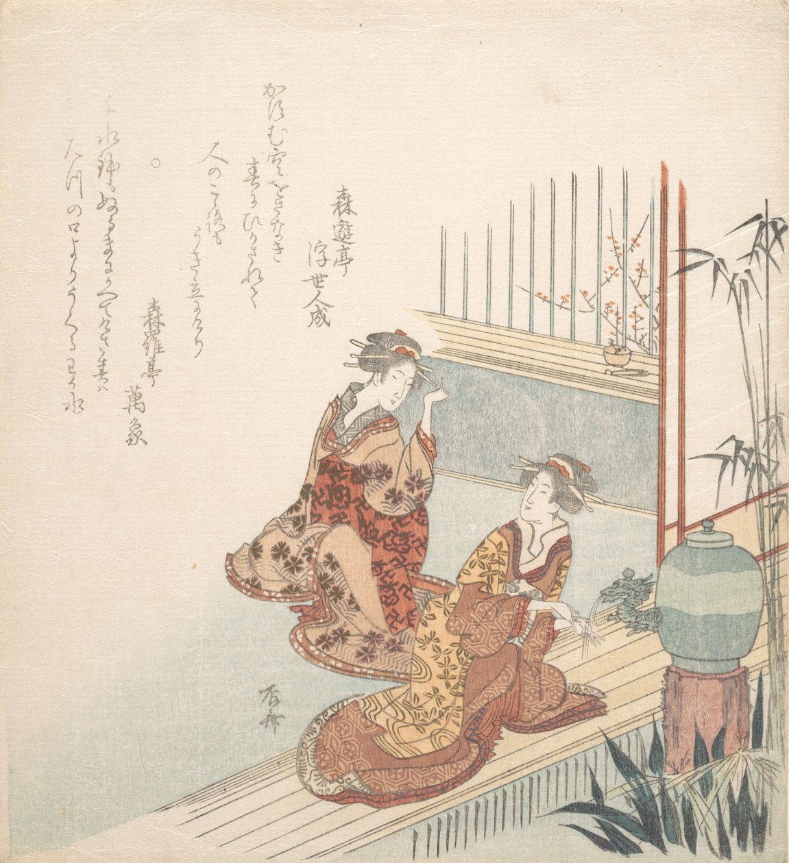 प्रारंभिक वसंत, 1750-1835।, 1750-1835। द्वारा शिन्साई