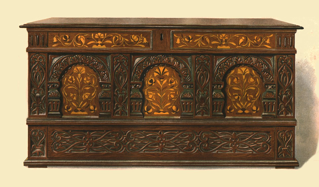 ओक इनलीड छाती, 1904 द्वारा शर्ली चार्ल्स लेवेलिन स्लोकॉम्बे