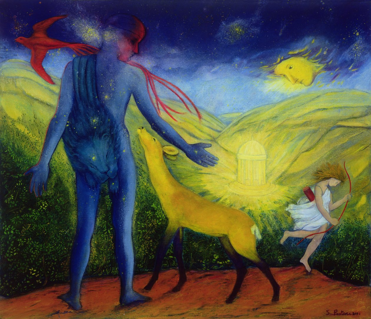 हरक्यूलिस और गोल्डन हिंद, 2008 द्वारा सिल्विया पादरी