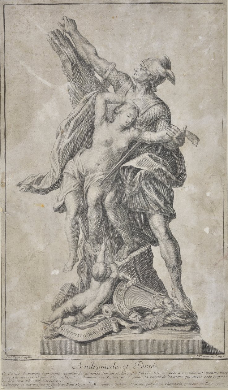 Perseus एंड्रोमेडेड (ड्राइंग) पहुंचाना द्वारा साइमन थॉमसन
