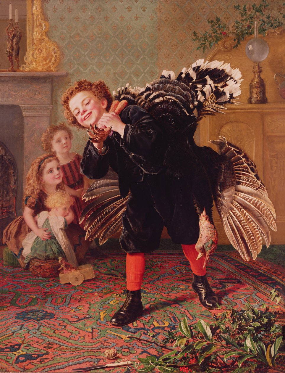 यहाँ आता है Gobbler ..., c.1877 द्वारा सोफी गेंगेम्ब्रे एंडरसन
