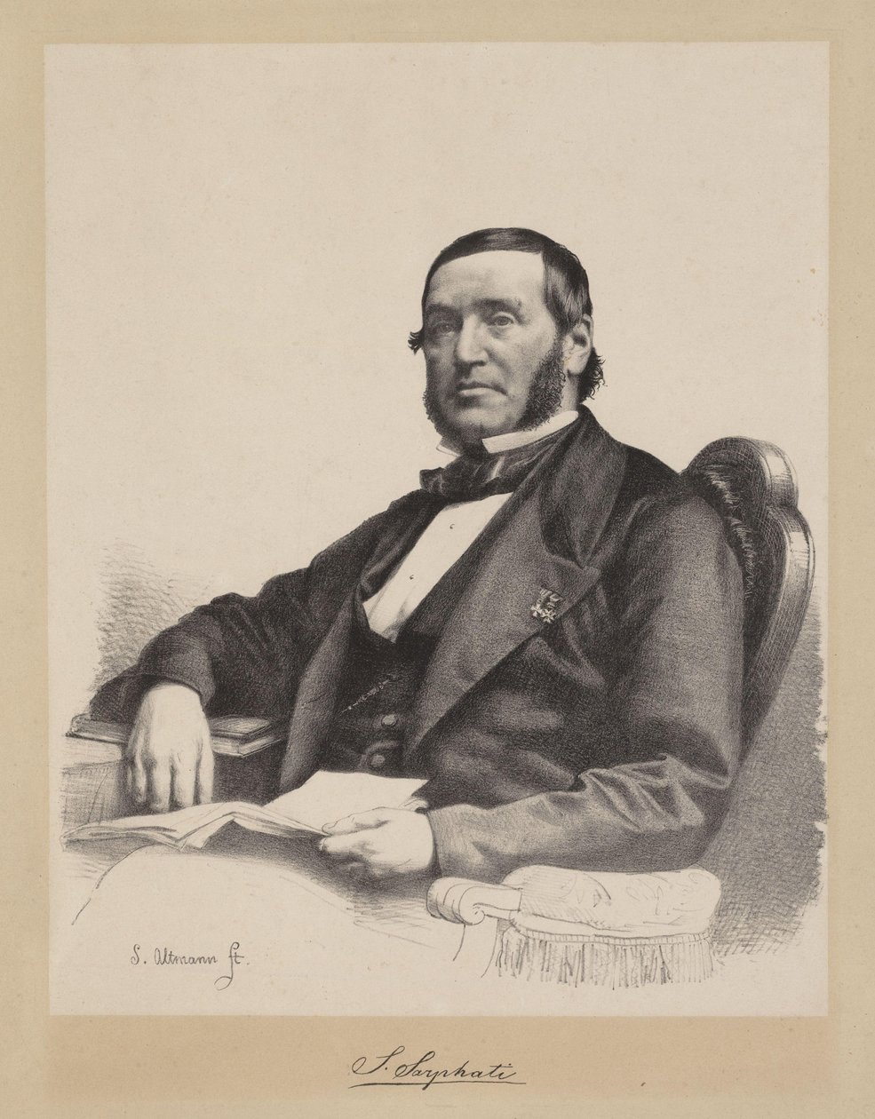 सैमुअल सरफती (1813-1866), चिकित्सक और शहर नियोजक द्वारा साइब्रैंड ऑल्टमैन
