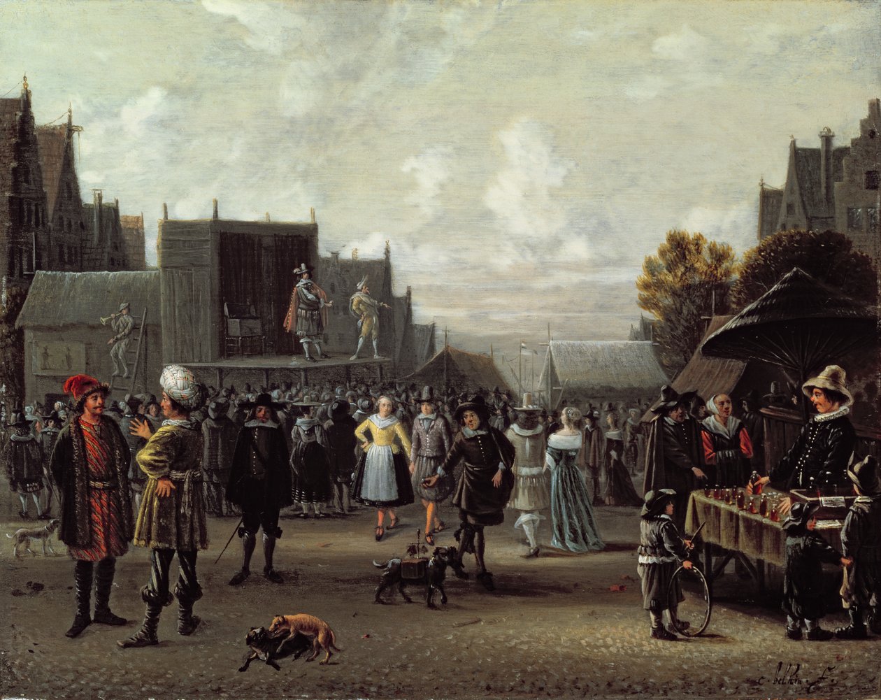 Kermesse (पैनल) द्वारा Sybrandt van Beest