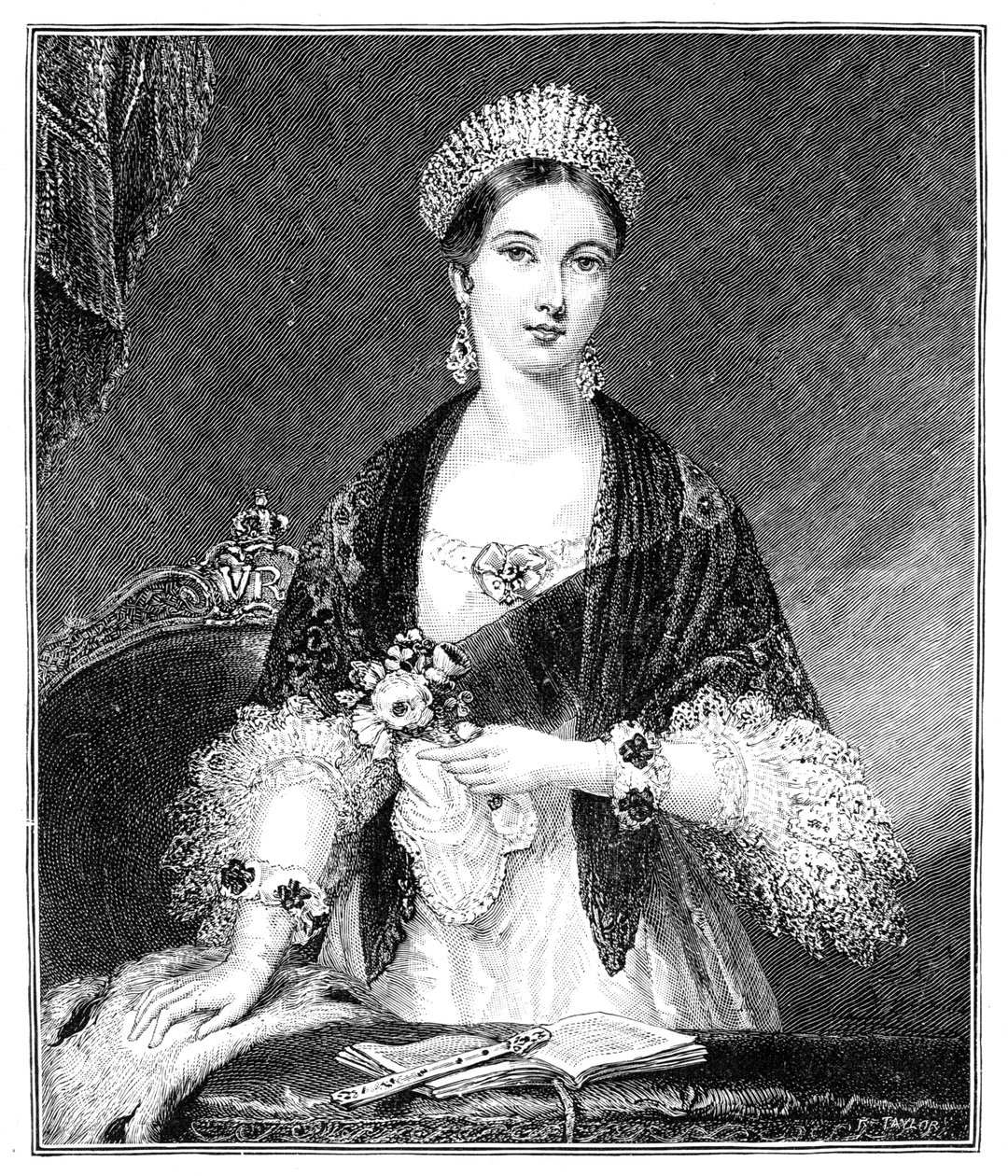 क्वीन विक्टोरिया, 1819-1901, 19 वीं शताब्दी द्वारा टेलर