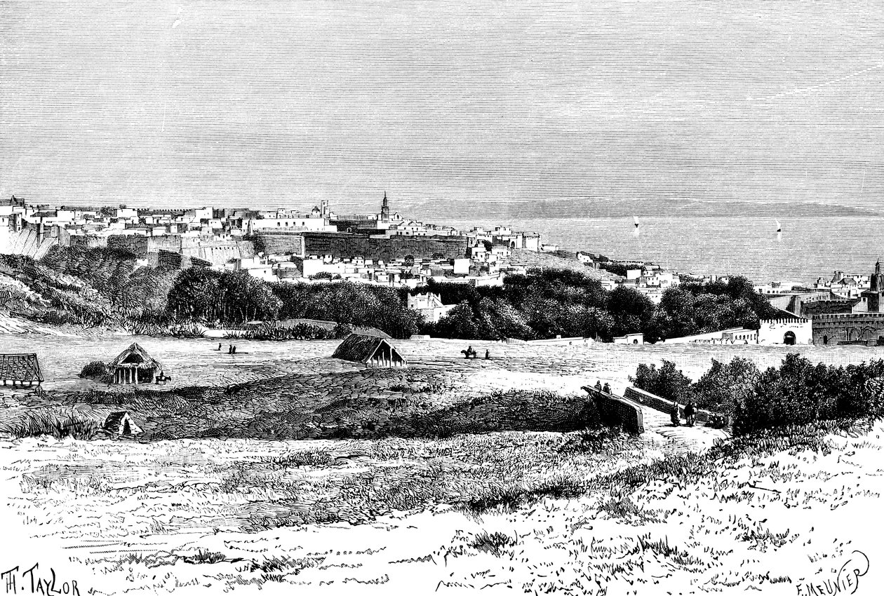 टंगियर, मोरक्को, 1895। द्वारा टेलर