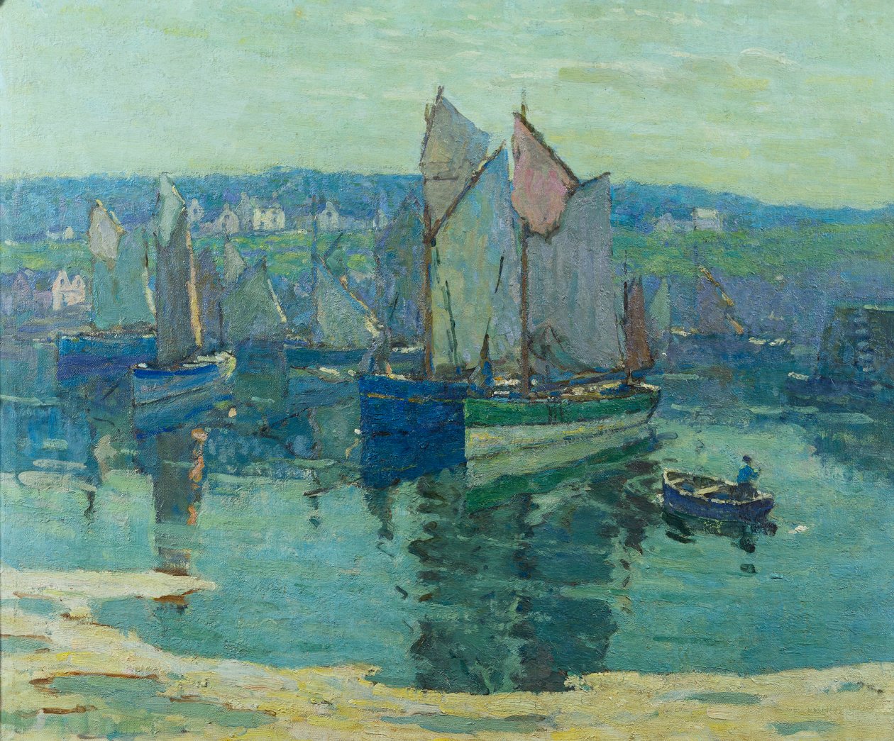 Concarneau (कैनवास पर तेल) द्वारा टेरीक विलियम्स