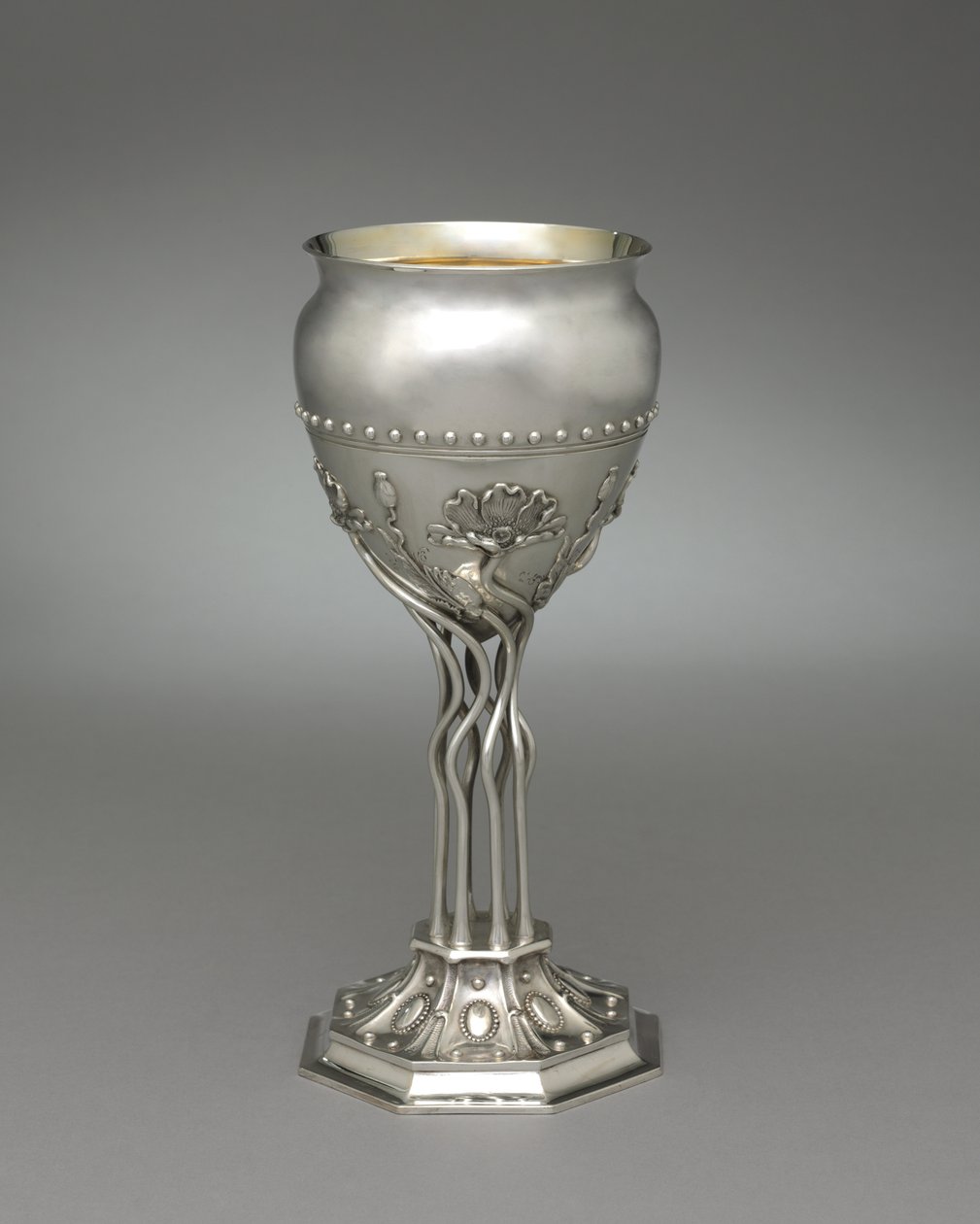 फूलदान, c.1900 (रजत) द्वारा थियोडोर बी (फर्म) स्टार
