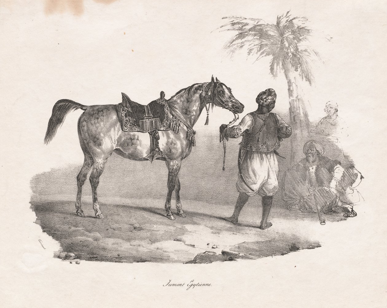 मिस्र की घोड़ी, 1822। द्वारा थियोडोर गेरिकौल्ट