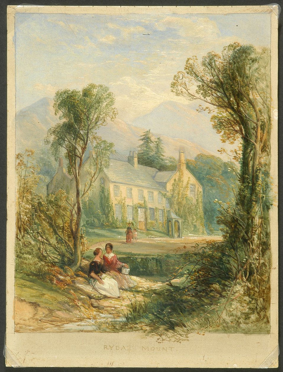 Rydal Mount, c.1840-7 द्वारा थॉमस क्रिसविक