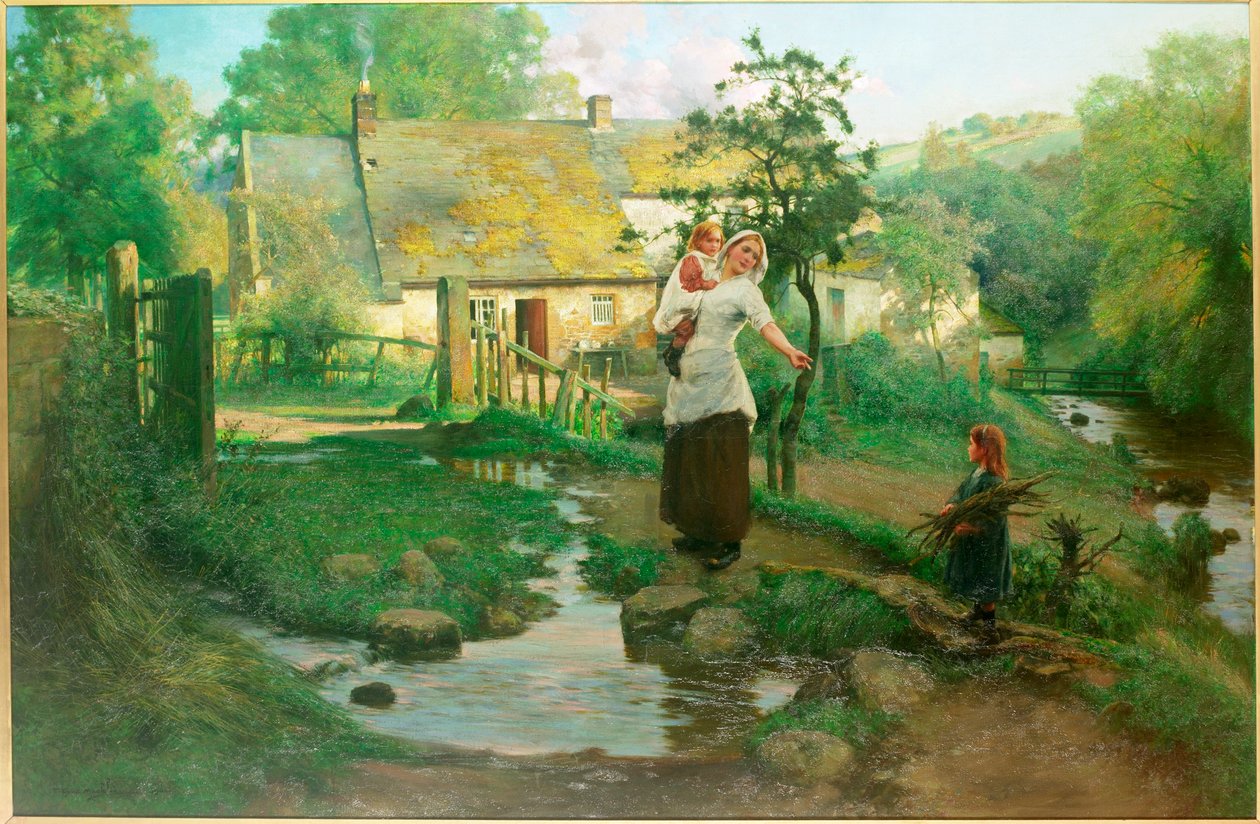 व्हिटल मिल, 1904 द्वारा थॉमस आइरे मैकलिन