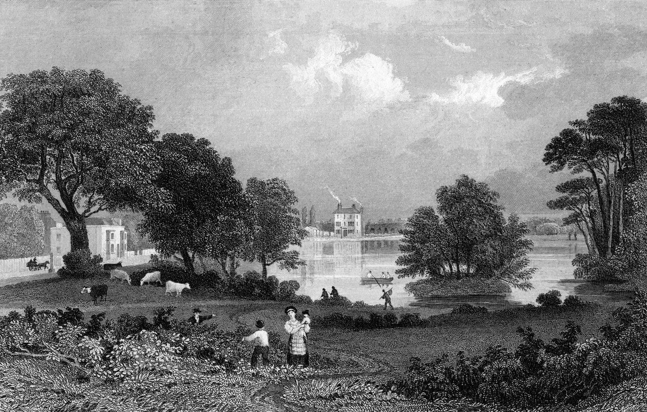 ईगल, स्नारेब्रुक, सैम्युअल लेसी द्वारा उत्कीर्ण, 1832 द्वारा थॉमस मान बेनेस