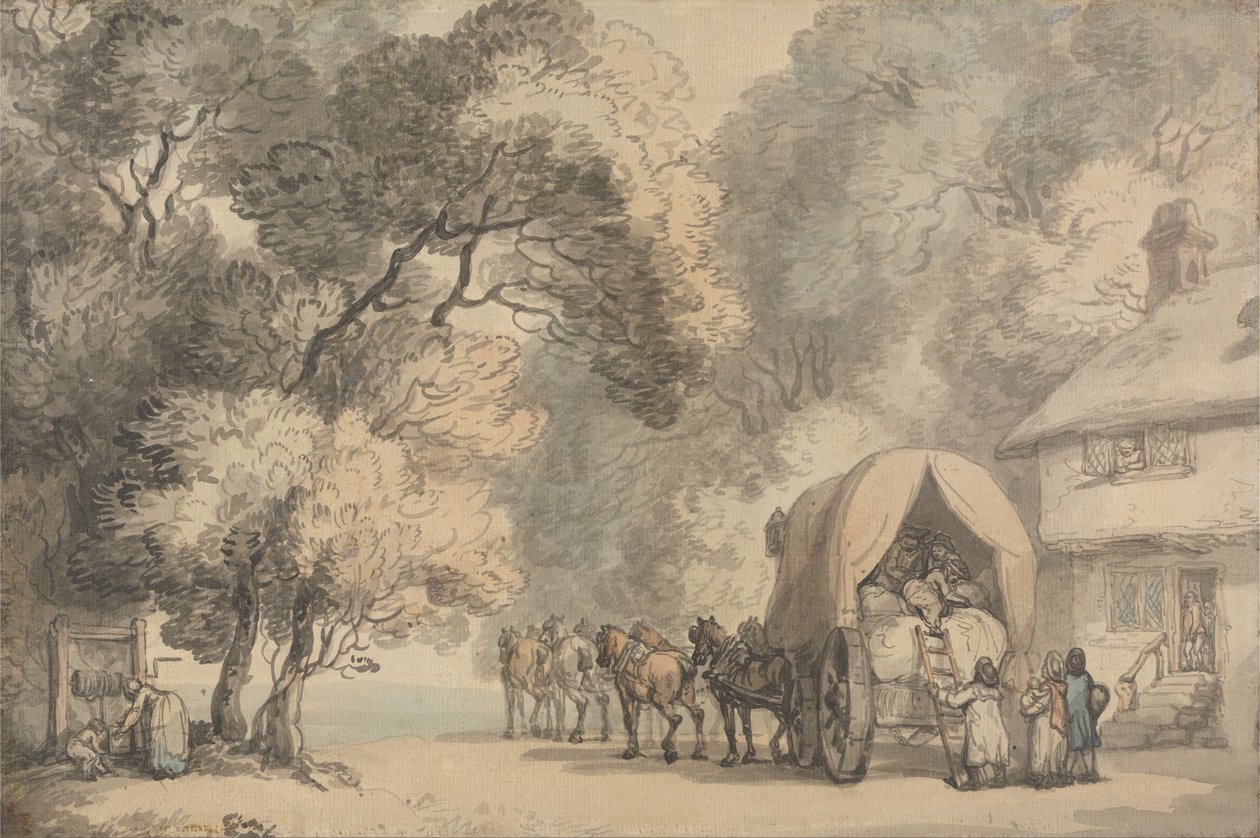 एक वाहक वैगन द्वारा थॉमस रोलैंड्सन