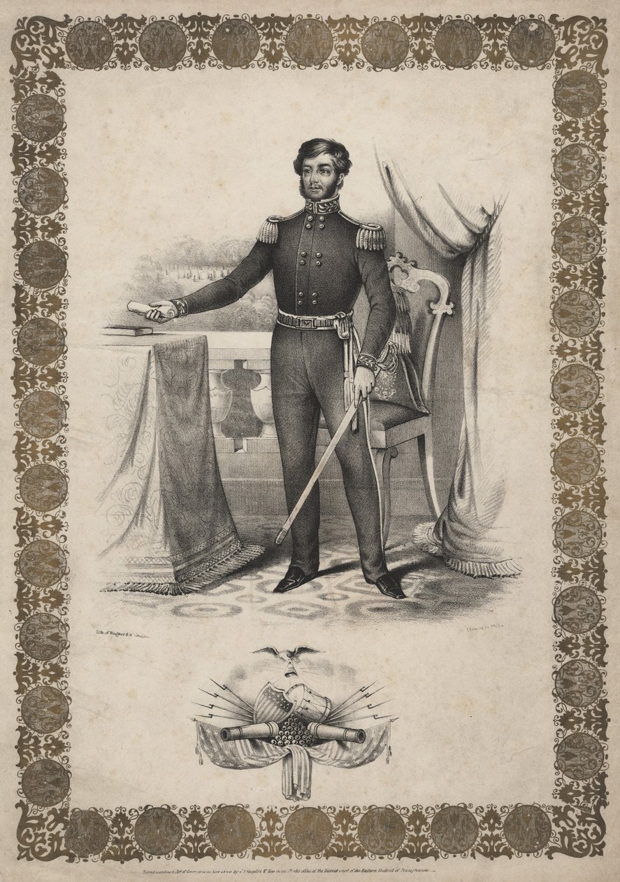 जनरल जॉर्ज कैडवाल्डर, 1846 द्वारा थॉमस एस वैगनर