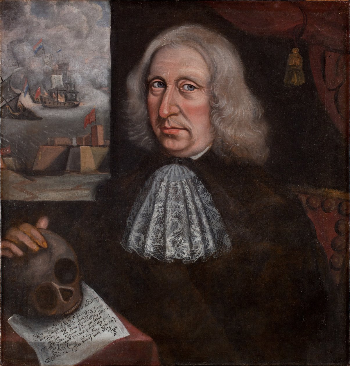 सेल्फ पोर्ट्रेट, c.1680 द्वारा थॉमस स्मिथ