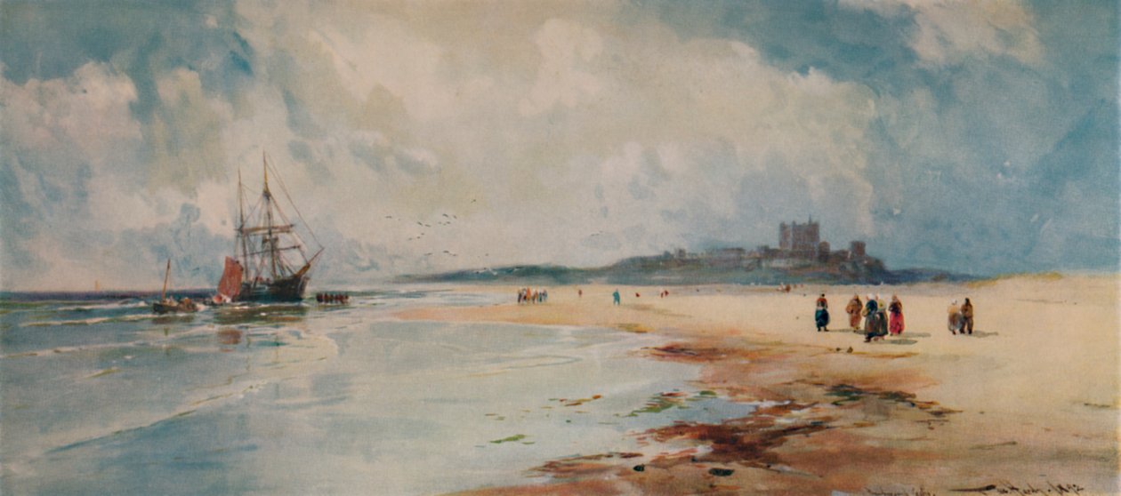बम्बोरो कैसल, 1892, 1935 द्वारा थॉमस बुश हार्डी